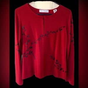 Valerie Stevens Vintage Red Sweater